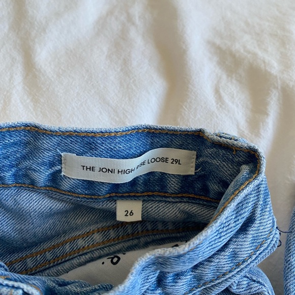 Denim Forum Joni high rise loose jeans - Picture 3 of 3